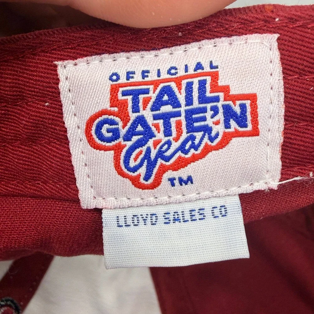 Tailgate'n Gear Alabama Crimson Tide Hat Mens OSFM Red White Embroidered Logo